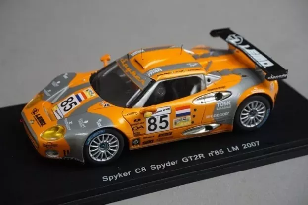 Spark Spyker C8 Spyder Gt2r N 85 Le Mans 2007 A.belicchi A.caffi A.chiesa 1:43 S0317