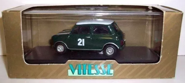 Vitesse Morris Mini Cooper S N 21 British Saloon C. Chamo. 1966 1:43 L049