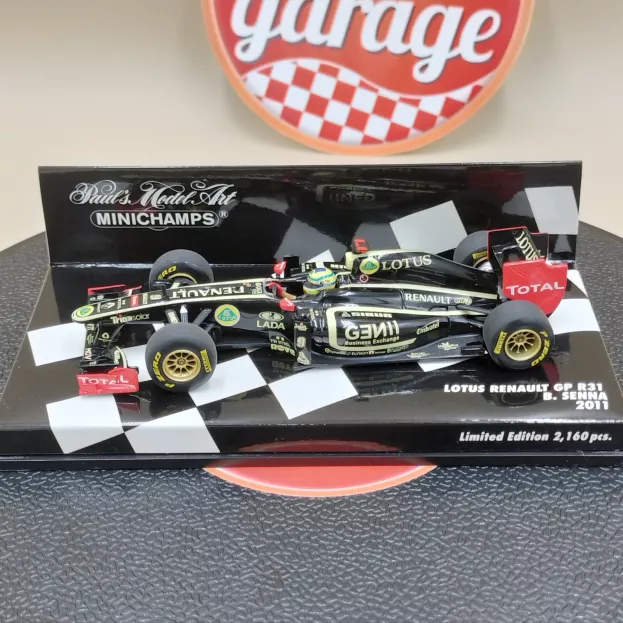 Minichamps Renault F1 Rs31 Team Lotus N 9 Season 2011 B.senna 1:43 410110309