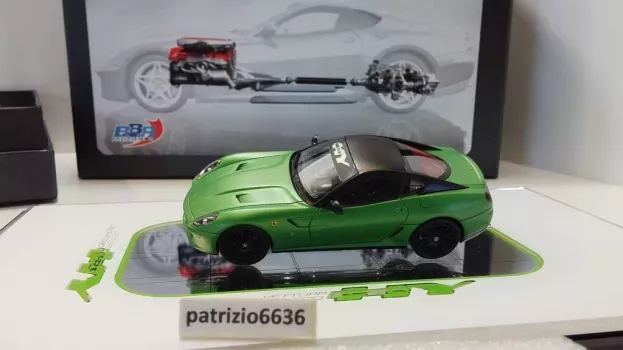 MR Models Ferrari 599 Gtb Concept Hybrid Hy-kers Salone Di Ginevra 2010 1:43 EX31