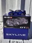 In Stock- Kaido House x Mini GT 1:64 Nissan Skyline GT-R (R33) BLUE KHMG089