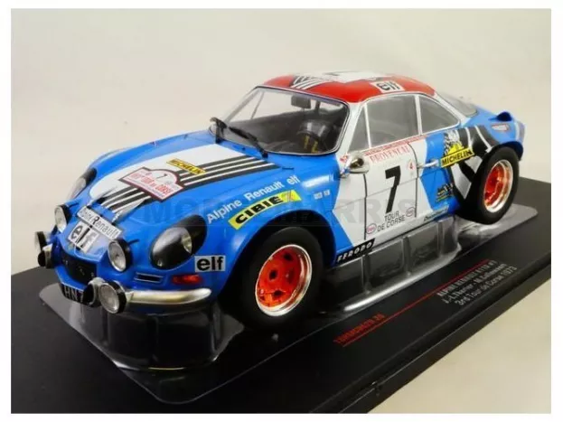 IXO Models Renault Alpine A110 N 7 Rally Tour De Corse 1973 J.l.therier M.callewaert 1:18 18RMC062D