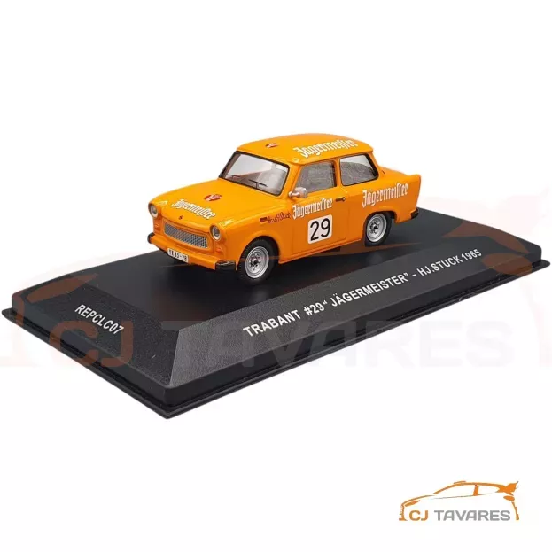 IXO Models Trabant 601 N 29 Rally Jagermeister Hj.stuck 1965 1:43 REPCLC07
