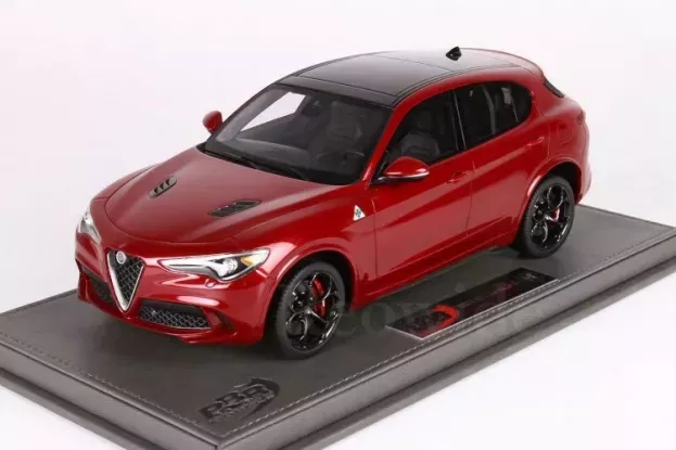 BBR Alfa Romeo Stelvio Q4 Quadrifoglio V6 Biturbo 510hp Los Angeles Auto Show 2016 1:18 BBRC1830AV