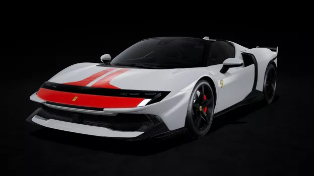 MR Models Ferrari 849 Testarossa Spider Assetto Fiorano 2025 Con Vetrina With Showcase 1:18 FE050SE3