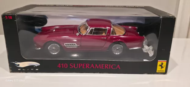 Hot Wheels Ferrari 410 Superamerica 1956 1:18 T6248