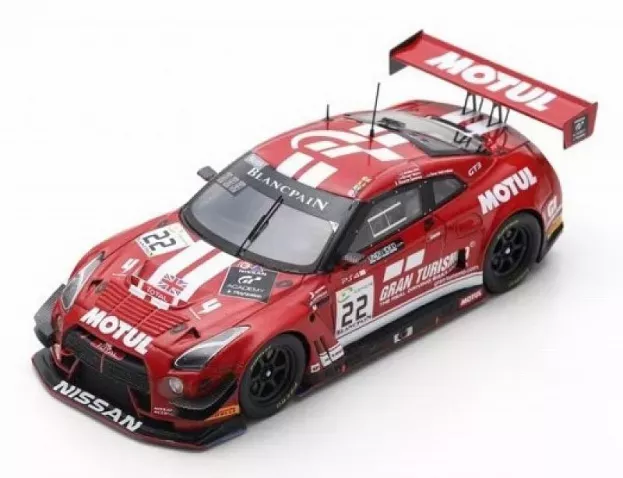 Spark Nissan Gt-r Lm Nismo Gt3 Team Gt Sport Motul N 22 24h Spa 2018 S.walkinshaw J.witt r.sanchez S.moore 1:43 SB217