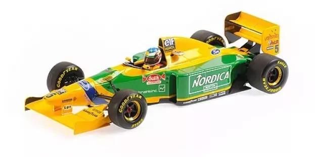 Minichamps Benetton F1 B193 Team Benetton Ford N 5 Winner Portugal Gp 1993 Michael Schumacher 1:18 510933205
