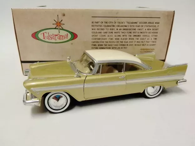 Greenlight Plymouth Belvedere Tulsa Oklahoma 1957 1:24 18260