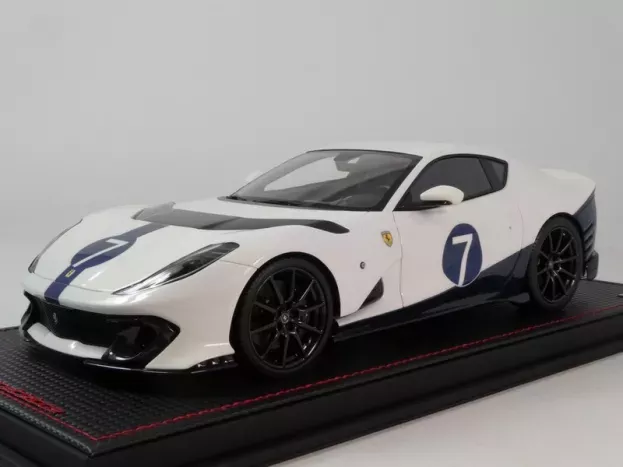 MR Models Ferrari 812 Competizione N 7 2022 Con Vetrina With Showcase 1:18 FE033SE3
