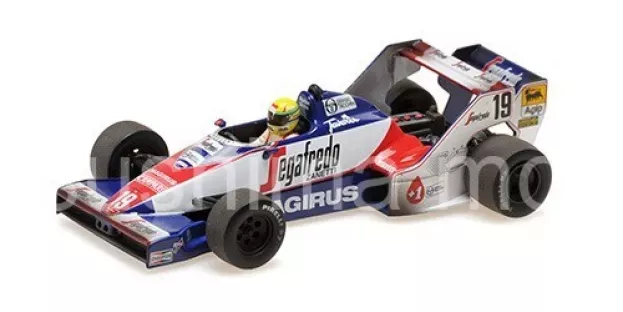 Minichamps Toleman F1 Tg183b Hart N 19 Brazilian Gp Dirty Version 1984 Ayrton Senna 1:43 540843339
