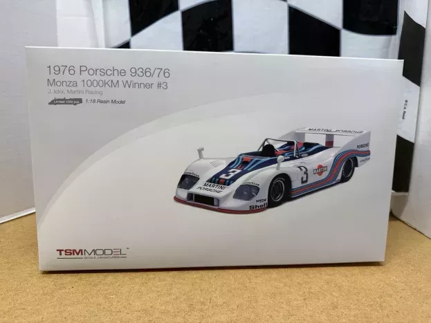 Truescale Porsche 936 76 N 3 Team Martini Racing Winner 1000km Monza 1976 J.ickx 1:18 TSM141827R