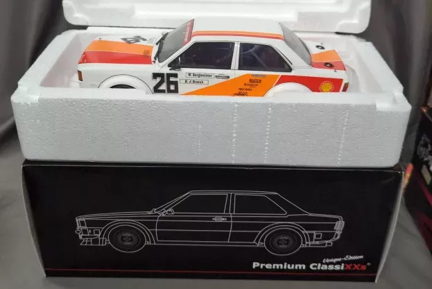 Premium Classixxs Audi 80 Gte Gr.2 N 26 Etcc Vallelunga 1980 W.bergmeister H.j.nowak 1:18 30225