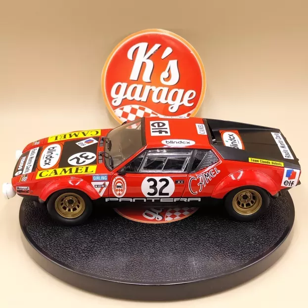 Kyosho De Tomaso Pantera 5.8l V8 Team Claude Dubois N 32 24h Le Mans 1972 Jean Marie Jaquemin Yves Deprez 1:18 08855B