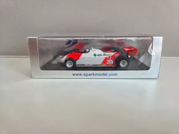 Spark Alfa Romeo F1 179c N 22 Long Beach Gp 1981 Mario Andretti 1:43 S3873
