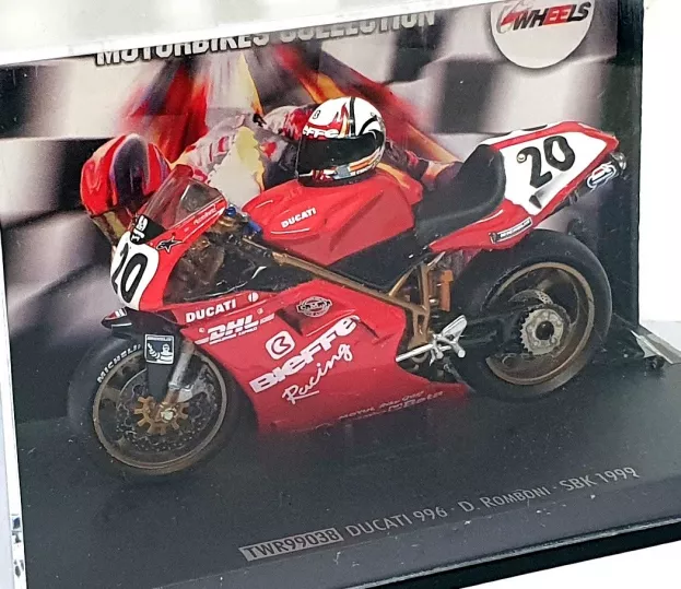 Vitesse Ducati 996 Bieffe Racing N 20 Superbike 1999 D.romboni 1:24 TWR99038