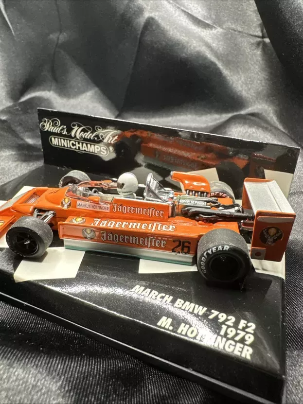 Minichamps March F1 Bmw 792 F2 Jagermeister N 26 Race Version 1979 M.hottinger 1:43 400790026