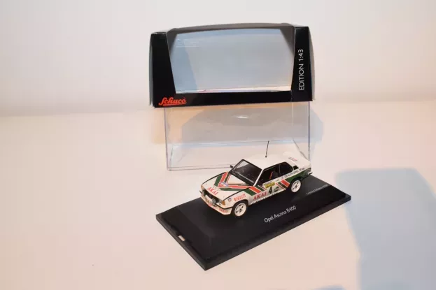 Schuco Opel Ascona B400 N 4 6th Sachs Winter Rally 1981 J.o.kristiansen F.hartwigsen 1:43 5526