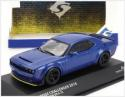 SOLID 4310305 DODGE - 2018 CHALLENGER SRT COUPE - BLUE - 1/43
