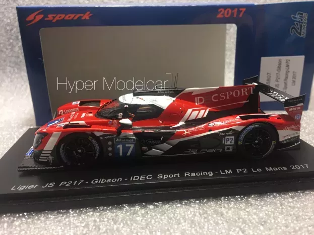 Spark Ligier Js P217 Gibson Team Idec Sport Racing N 17 24h Le Mans 2017 P.lafargue P.lafargue D.zollinger 1:43 S5807