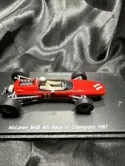 1:43 Spark Mclaren F2 M4A #24 2Nd Rouen Gp 1967 Bruce McLaren  Red SF177 Scarce