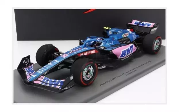 Spark Alpine F1 A522 Team Alpine Bwt N 31 Miami Gp 2022 Esteban Ocon Con Vetrina With Showcase Special Box 1:18 18S751