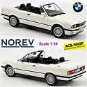 BMW 325I Cabriolet E30/2C Facelift 1991-93 Alpinweiß 1:18 Norev 183213