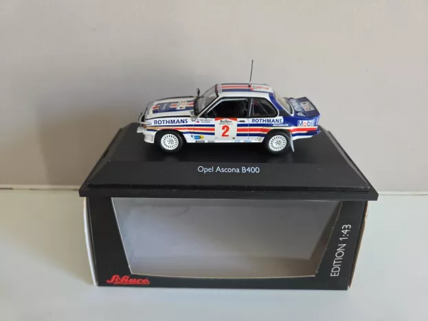 Schuco Opel Ascona B400 Team Rothmans N 2 Winner Rally Safary 1983 Ari Vatanen Thierry Harryman 1:43 5522