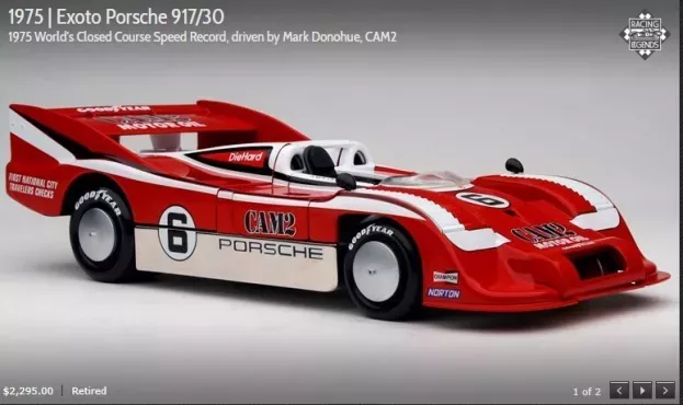 Exoto Porsche 917 30 Cam2 Speed Record Holder 1975 1:18 RLG18189