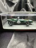 Spark S5262 Brabham BT3 #22 5th Italy GP 1963 - Jack Brabham 1/43 USA Boxed
