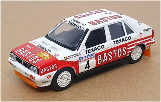 Vitesse Lancia Delta Hf Turbo 4wd Bastos N 4 Rally D' Antibes 1987 Patrick Snijers Danny Colebunders 1:43 SM47