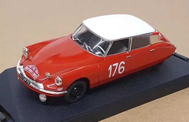Vitesse Citroen Id19 N 176 Winner Rally Montecarlo 1959 Paul Coltelloni Pierre Alexandre 1:43 L008