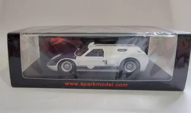 Spark Ford Gt40 J N 0 Test Riverside 1966 1:43 S8085