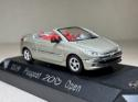 1/43 Peugeot 206 CC Open Silver Solido Berem 1559