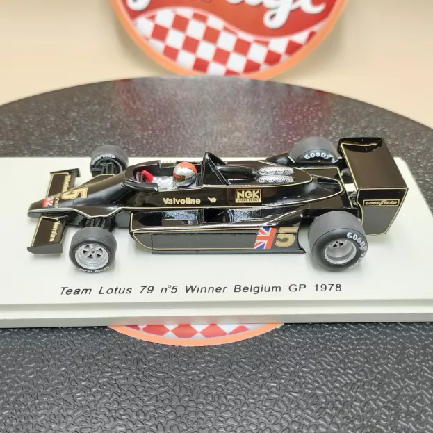 Spark Lotus F1 79 N 5 Winner Belgium Gp 1978 M.andretti 1:43 S1848