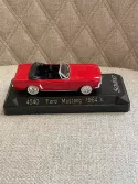 SOLIDO RED 1964 FORD MUSTANG 1/2 DIECAST 1/43 SCALE CAR 4540