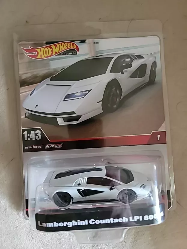 Hot Wheels Lamborghini Countach Lpi 800-4 2021 Blister Box 1:64 HMD41-HMD49