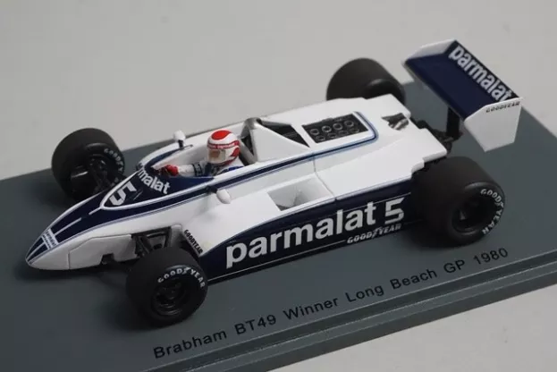 Spark Brabham F1 Bt49 N 5 Winner Long Beach Gp 1980 Nelson Piquet 1:43 S4790