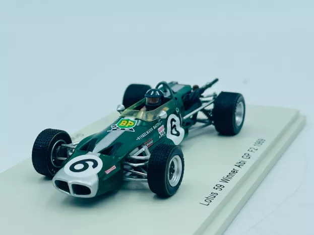 Spark Lotus 59 N 6 Winner Albi Gp F2 1969 Graham Hill 1:43 S4277