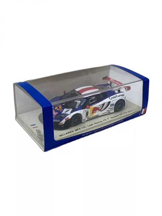 Spark Mclaren Mp4-12c Red Bull Team Loeb Racing N 9 Winner Navarra Fia Gt 2013 S.loeb A.parente 1:43 SF065