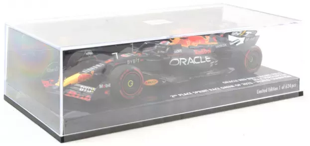 Minichamps Red Bull F1 Rb19 Team Oracle Red Bull Racing N 1 World Champion 2nd Sprint Race Qatar Gp 2023 Max Verstappen 1:43 410231801