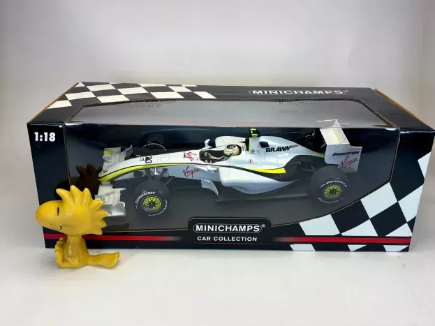 Minichamps Brawn Gp F1 Mercedes Bgp001 N 23 Race Version 2009 R.barrichello 1:18 150090023