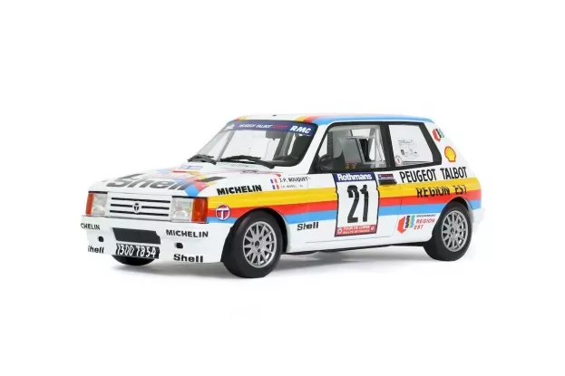 Ottomobile Talbot Samba Rallye N 21 Rally Tour De Corse 1985 Jean Paul Bouquet Christian Morel 1:18 OT1116