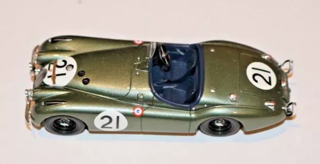 Spark Jaguar Xk120 Spider N 21 11th 24h Le Mans 1951 R.lawrie I.waller 1:43 S2118
