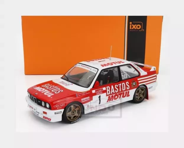 IXO Models Bmw 3-series M3 e30 Team Motul Bastos N 1 7th Rally Tour De Corse 1988 Bernard Beguin Jean Jacques Lenne 1:24 24RAL029A.22