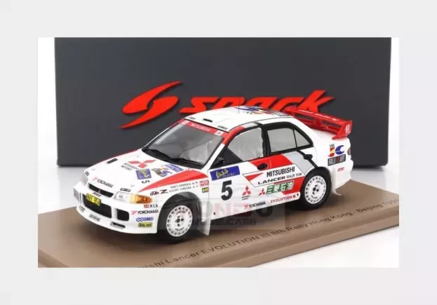 Spark Mitsubishi Lancer Evo Iii N 5 Rally Hong Kong Beijing 1995 Kenjiro Shinozuka Pentti Kuukkala 1:43 S6508