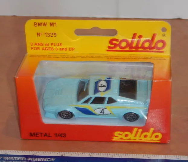 Solido Bmw M1 Le Mans 1981 1:43 1329