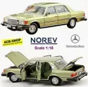 Mercedes-Benz 450 Sel W116 Us Tv-Version Dallas 1979 Silbergrün 1:18 Norev183975