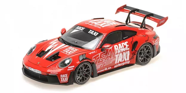Minichamps Porsche 911 992 Gt3 Rs Coupe Getspeed Race Taxi Nurburgring 2024 1:18 110062040