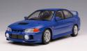 1/18 MotorHelix Mitsubishi Lancer  Evolution IV Icella Blue  M84005